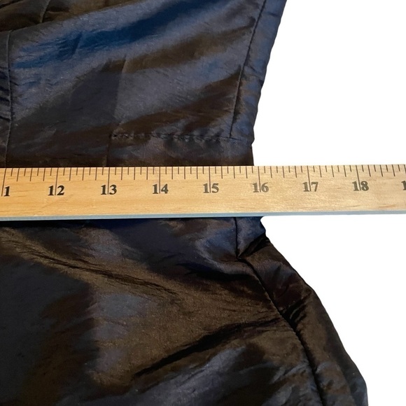 Jacob Little Black Dress-Yoke Neckline-Zip Back-Matte Satin Look-Size 9/10 - Picture 10 of 10